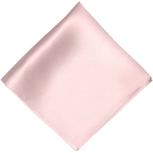 Load image into Gallery viewer, Pastel Pink Silk Pocket Square