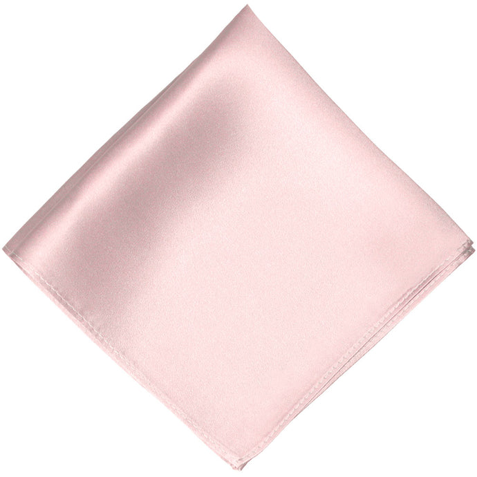 Pastel Pink Silk Pocket Square