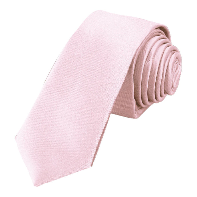 Peony Pink Skinny Necktie, 2