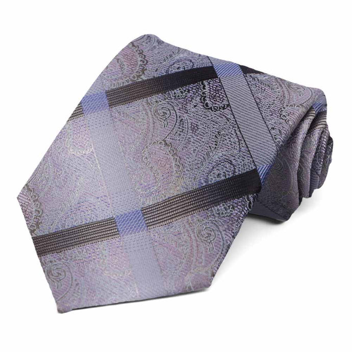 Periwinkle Ferguson Paisley Necktie