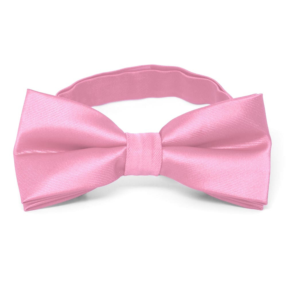 Pink Band Collar Bow Tie