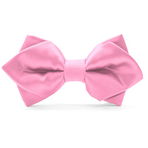 Pink Diamond Tip Bow Tie