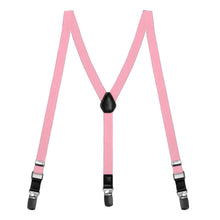 Load image into Gallery viewer, Pink Skinny Suspenders