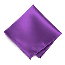 Load image into Gallery viewer, Plum Violet Solid Color Pocket Square