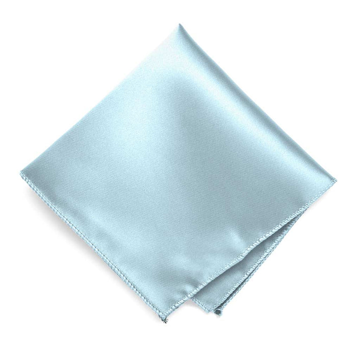 Powder Blue Solid Color Pocket Square