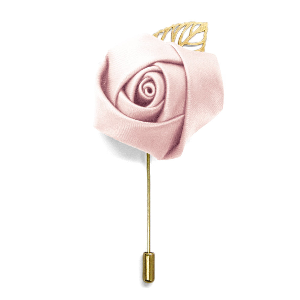 Princess Pink Premium Flower Lapel Pin