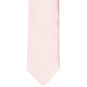 Front view princess pink necktie