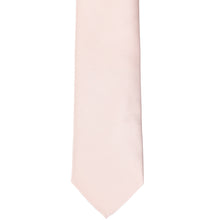 Load image into Gallery viewer, The front bottom view of a princess pink slim tie