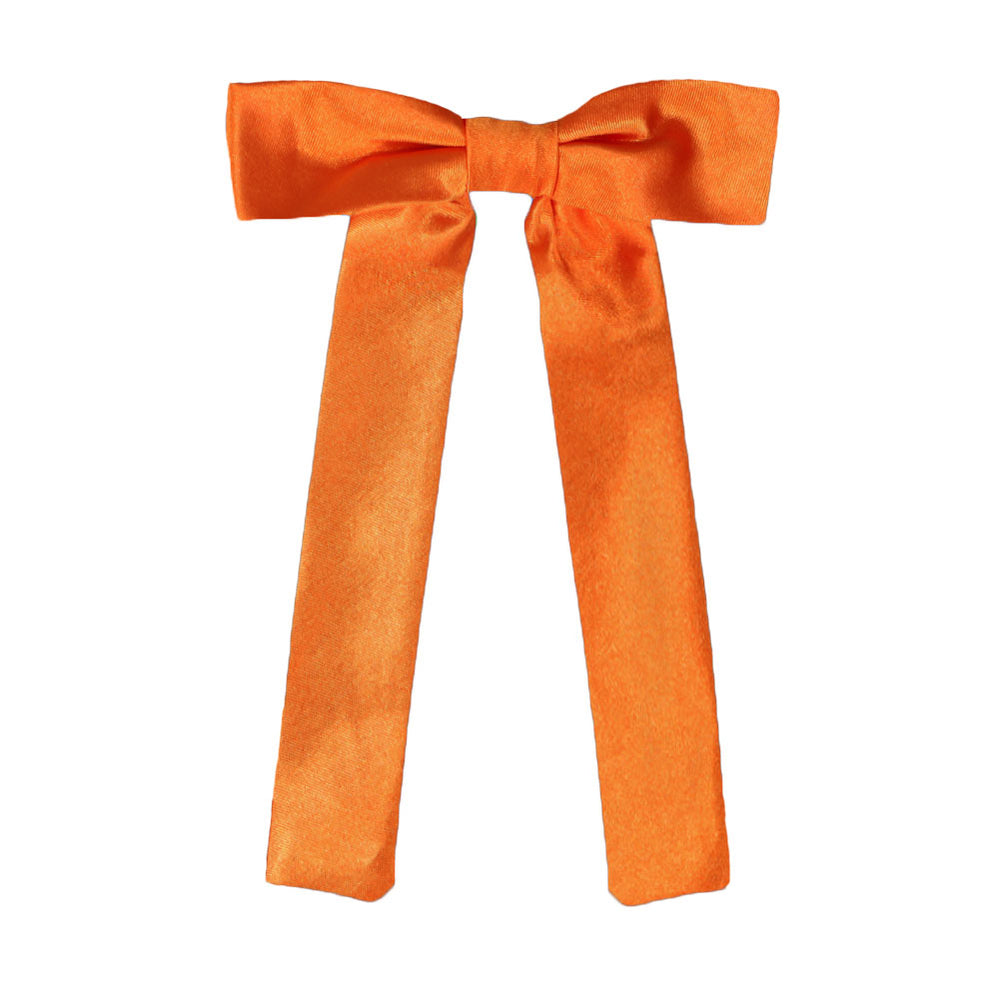 Pumpkin orange kentucky colonel tie