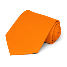 Load image into Gallery viewer, Pumpkin Orange Staff Tie