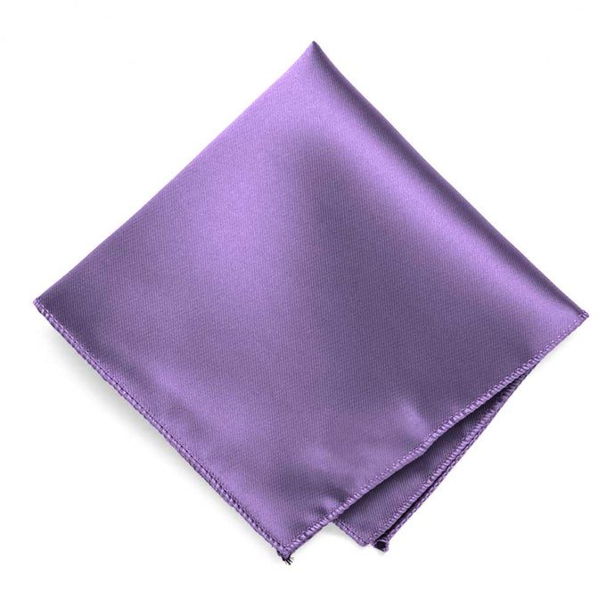 Purple Solid Color Pocket Square