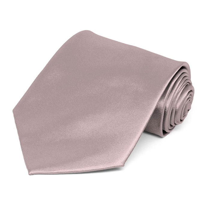Quartz Extra Long Solid Color Necktie