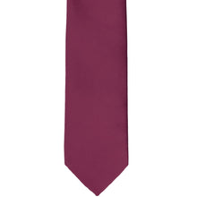 Load image into Gallery viewer, Front bottom view raspberry slim tie