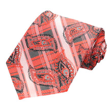 Load image into Gallery viewer, Red Oxbow Plaid Necktie