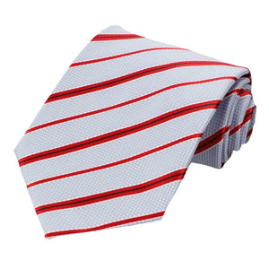 Pale Blue Hartwell Striped Necktie