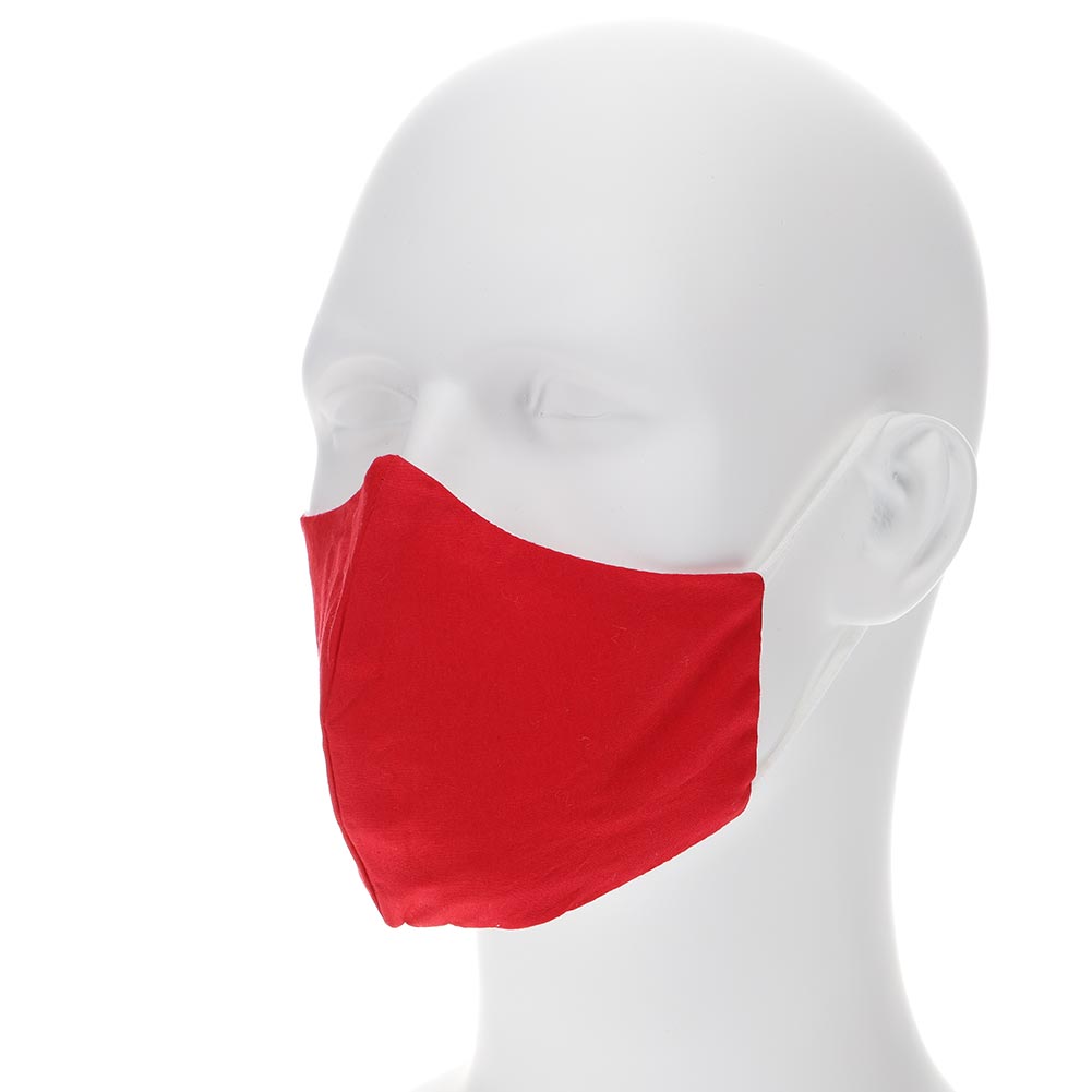 Red Face Mask with Filter Pocket | Shop at TieMart – TieMart, Inc.