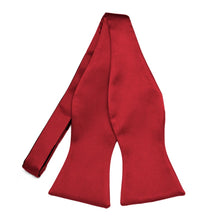 Load image into Gallery viewer, Red Premium Self-Tie Bow Tie
