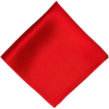 Load image into Gallery viewer, Red Silk Pocket Square