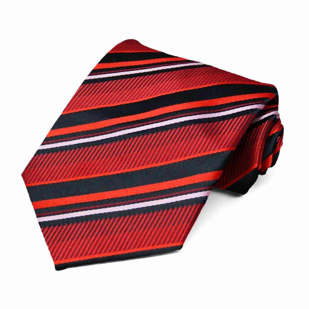 Assorted Striped Neckties, 6-Pack | Shop at TieMart – TieMart, Inc display picture 1