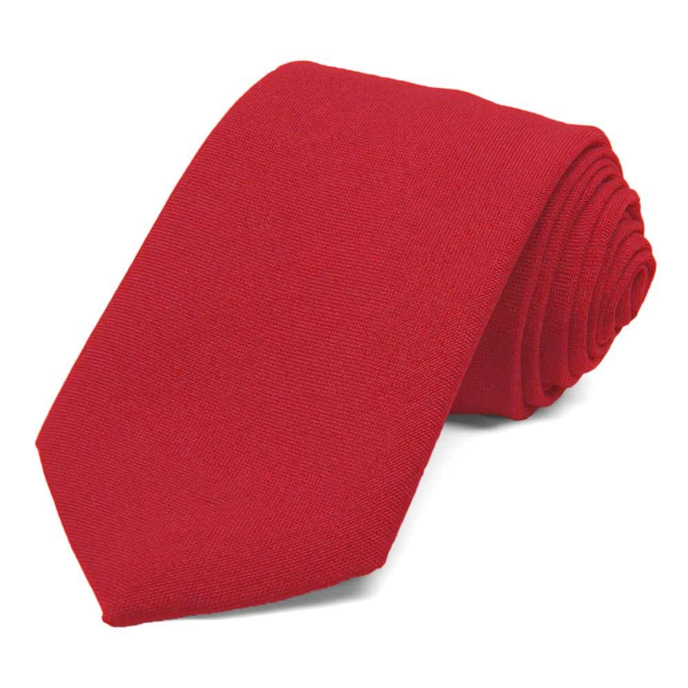 Men's Red Uniform Necktie