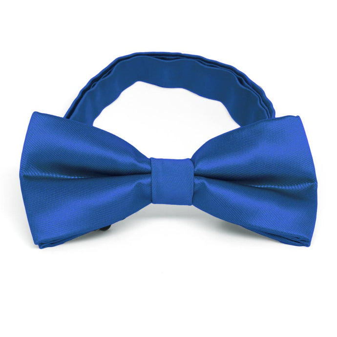 Royal Blue Band Collar Bow Tie