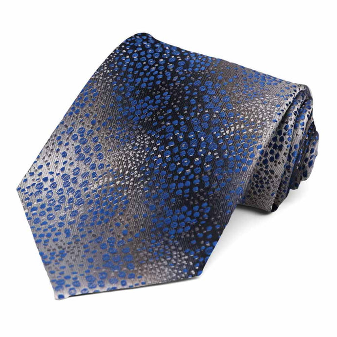Royal Blue Longwood Dotted Necktie