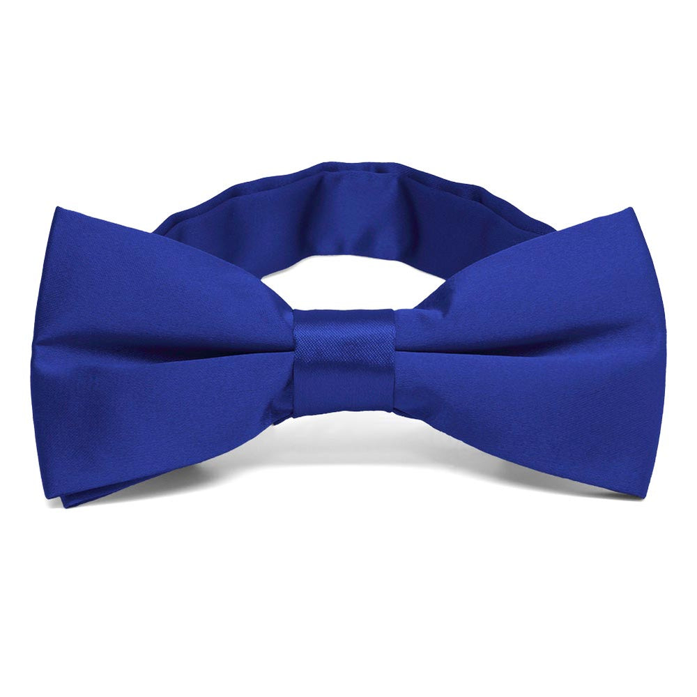 Sapphire Blue Band Collar Bow Tie