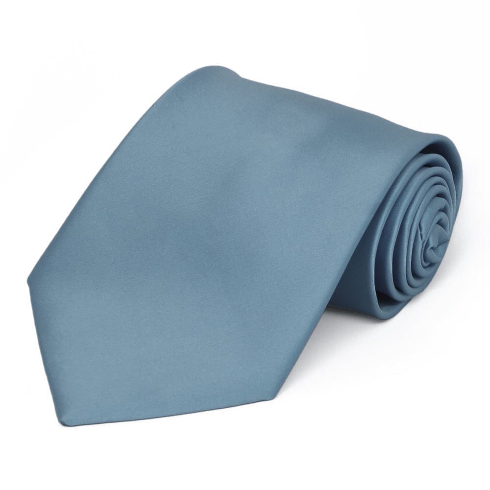 Serene Premium Extra Long Solid Color Necktie