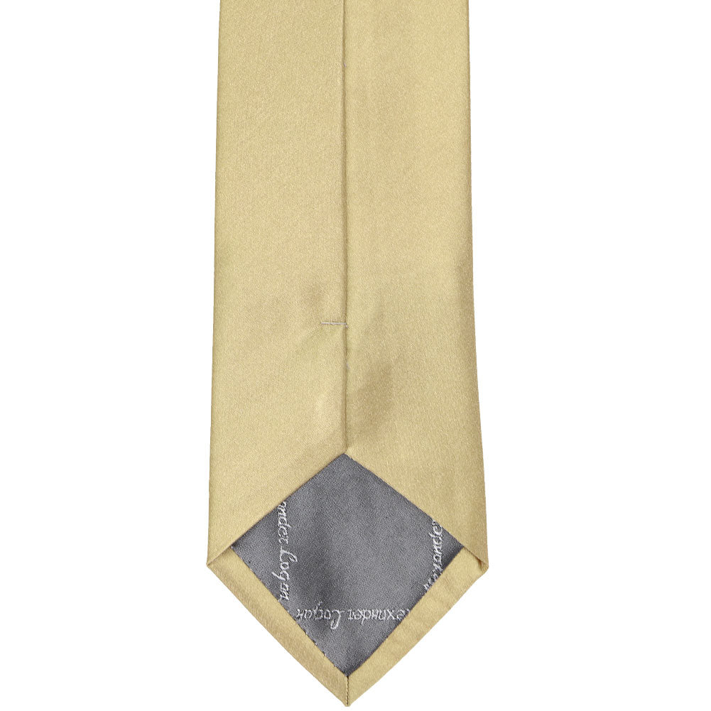 Sparkling Champagne Solid Color Necktie | Shop at TieMart â TieMart, Inc.