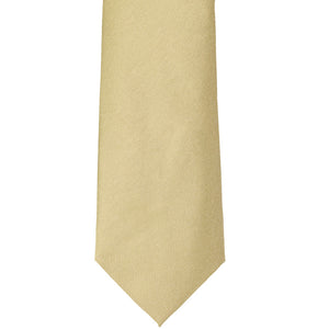 Sparkling champagne solid tie, front bottom view