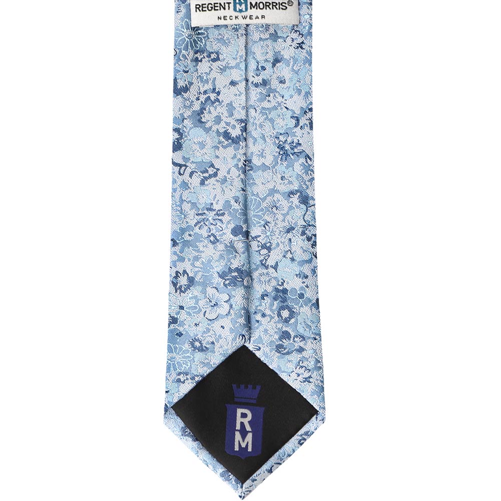 steel blue mens tie