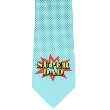 Load image into Gallery viewer, Comic book style super dad novelty tie