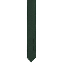 Load image into Gallery viewer, Tag view hunter green matte uniform tie