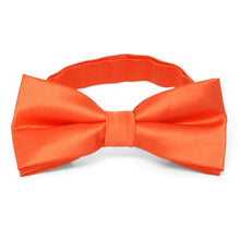 Load image into Gallery viewer, Tangerine Band Collar Bow Tie