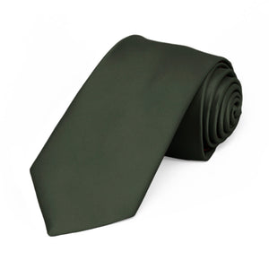 Tarragon Premium Slim Necktie, 2.5" Width