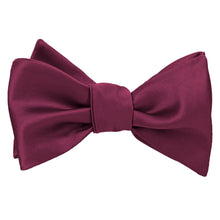 Load image into Gallery viewer, Tied raspberry self-tie bow tie