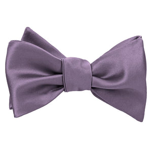 Tied victorian lilac self-tie bow tie