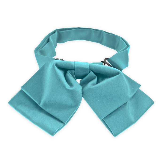 Turquoise Floppy Bow Tie
