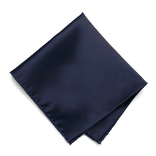 Load image into Gallery viewer, Twilight Blue Solid Color Pocket Square