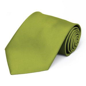 Wasabi Premium Extra Long Solid Color Necktie