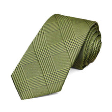 Load image into Gallery viewer, Wasabi Jamestown Glen Plaid Slim Necktie