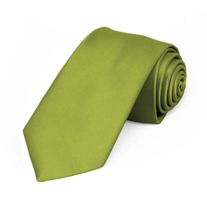 Wasabi Premium Slim Necktie, 2.5" Width