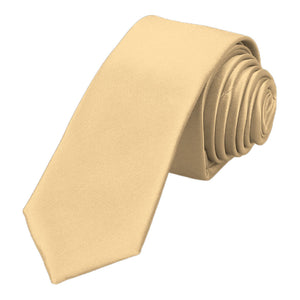 Wheat Skinny Necktie, 2" Width