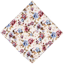 Load image into Gallery viewer, Ridgecrest Floral Cotton Pocket Square