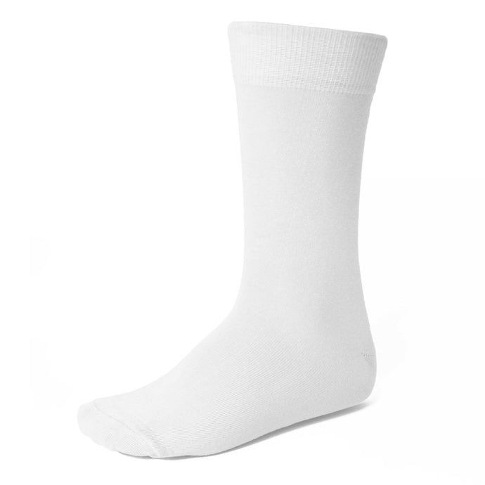 Men's White Socks