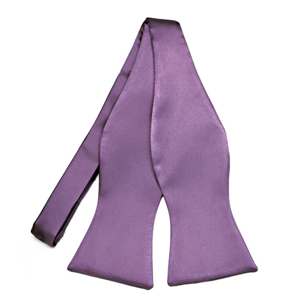 Wisteria Purple Premium Self-Tie Bow Tie | Shop at TieMart – TieMart, Inc.