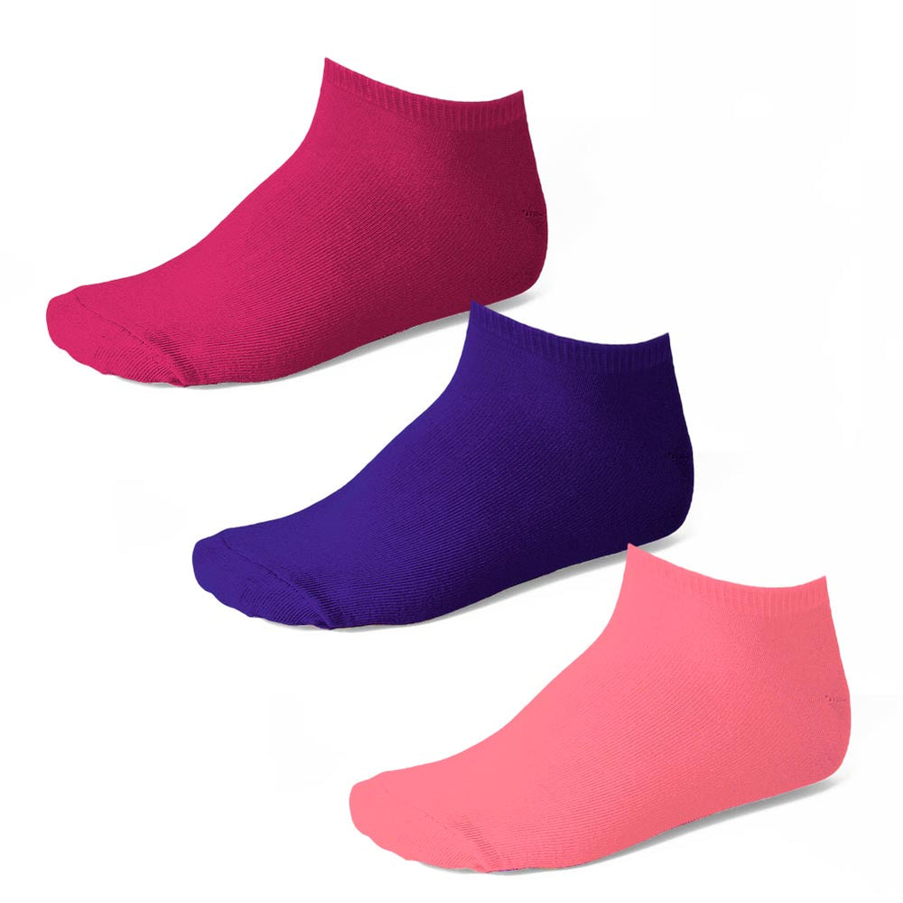 Women's Ankle Socks, 3-Pack