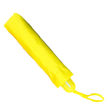 Load image into Gallery viewer, yellow umbrella compact in pouch
