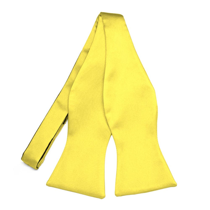 Yellow Premium Self-Tie Bow Tie