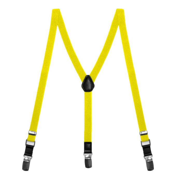 Yellow Skinny Suspenders